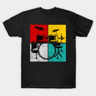Vintage Drums design T-Shirt